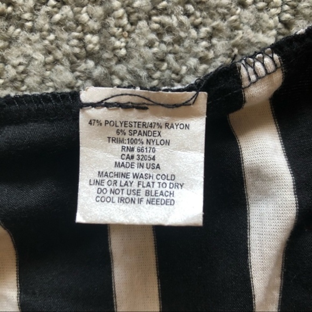 Uo Sparkle & Fade Mirrored Contour Stripe Dress - image 7